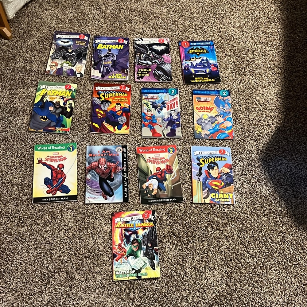 13 book = Super Hero Bundle